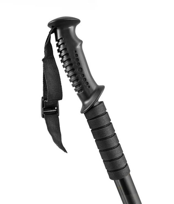 Палки для скандинавской ходьбы трекинговые палки Hop-Sport Nordend черные 80-135см две пары сапожек чехол Киев - изображение 4