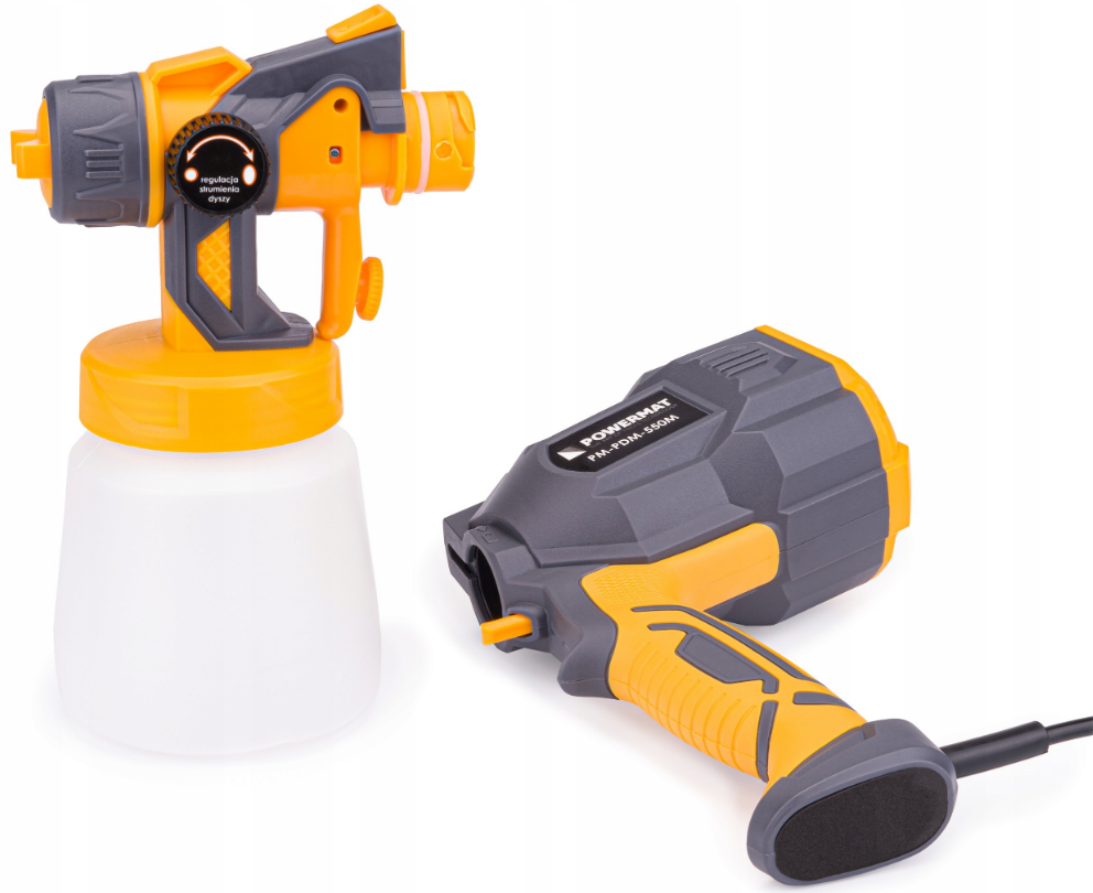 Краскопульт електричний Powermat 550Вт 0.8л (Польща) Київ - фото 8