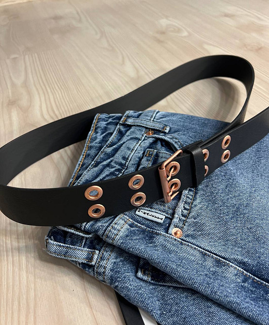 Джинси жіночі Mikaletta 13475 WIDE LEG jeans палаццо широкі від стегна висока посадка великі розміри Одеса - фото 10