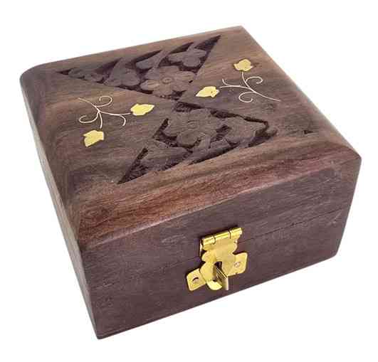 Шкатулка для бижутерии из палисандра маленькая Киев