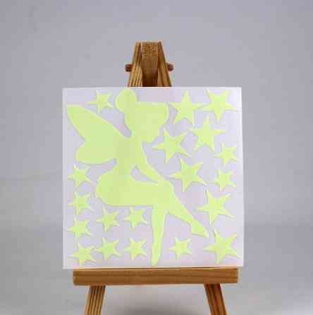 Вінілова наклейка на стіну "Фея" - розмір 7,5*7,5 см Київ