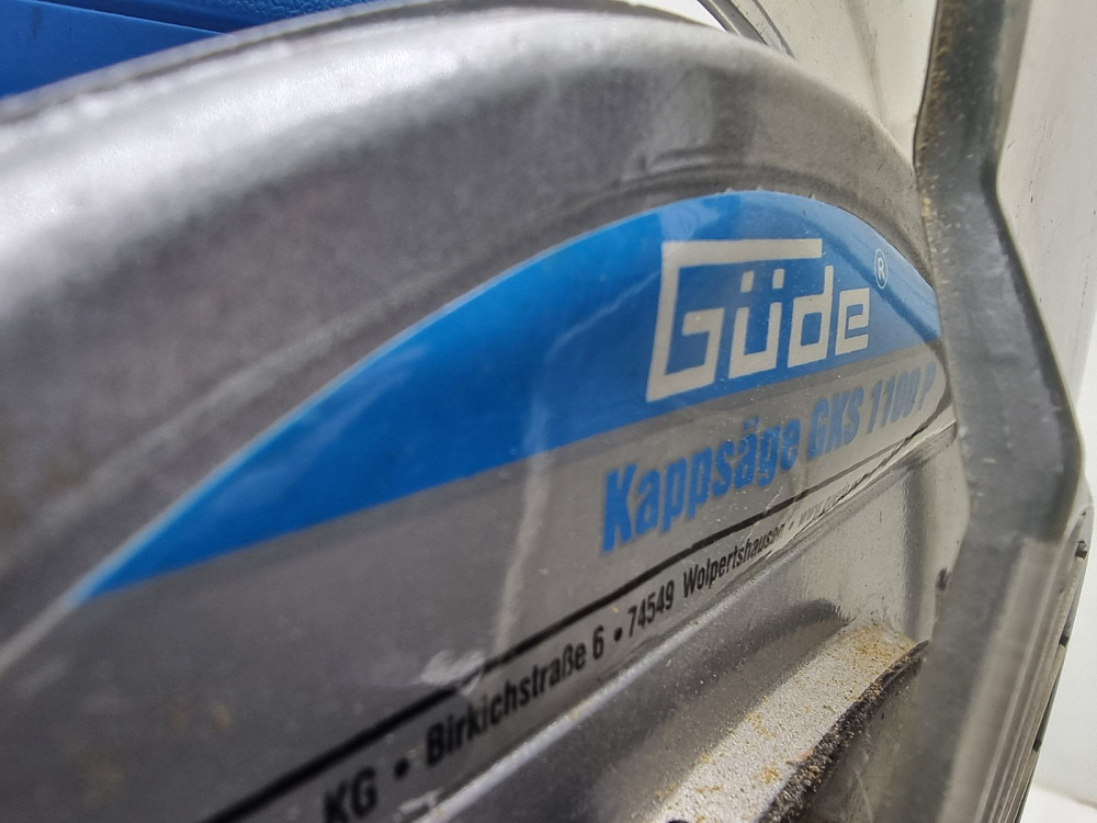 Торцювальна пилка Güde GKS 1100 P (товар вживаний) Луцк - изображение 3