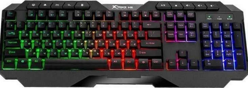 Игровой набор 4-в-1 XTRIKE ME CMX-415 UA | Клавиатура с UA раскладкой. Харьков - изображение 3