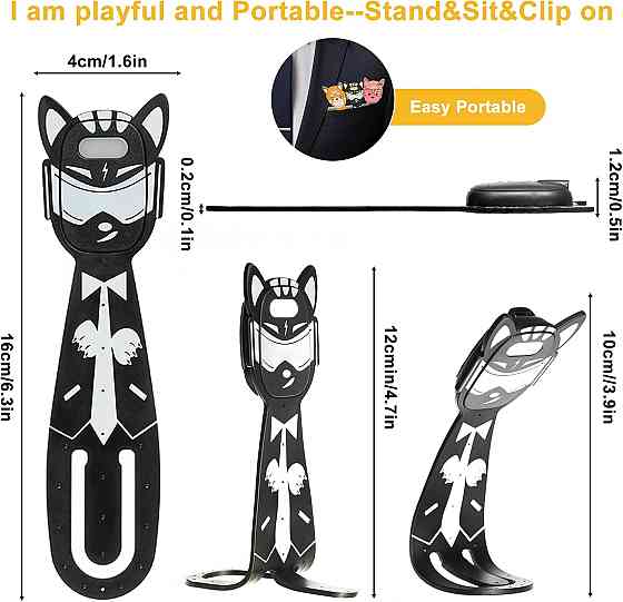 Світлодіодна лампа для читання з кліпсою Mini 7 Led Луцьк