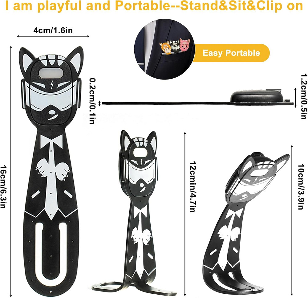 Світлодіодна лампа для читання з кліпсою Mini 7 Led Луцьк - фото 2