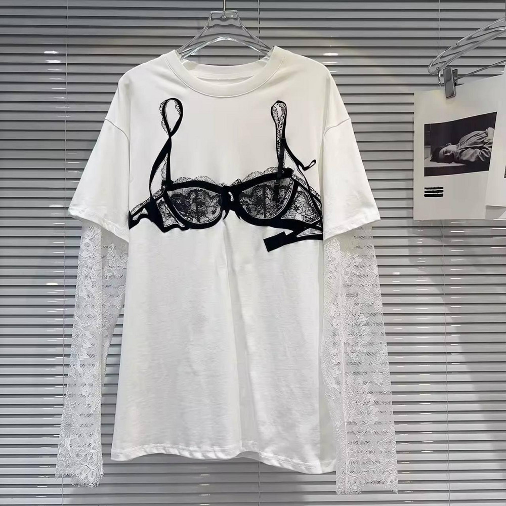 Женская стильная оверсайз футболка 