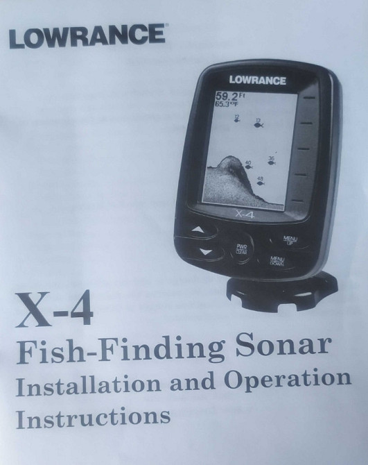 Ехолот для рибалки, фірми " Лоуренс" Харків - фото 1