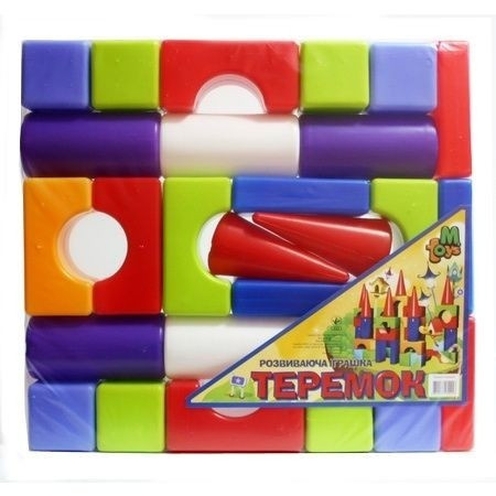 Дитячий конструктор Теремок "Середній" 08072 з блоків Вінниця - фото 1