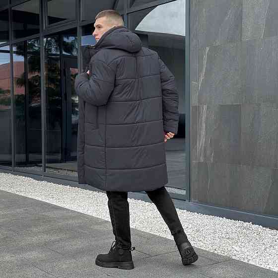 Зимняя мужская куртка темно-серая Pobedov Legas Киев