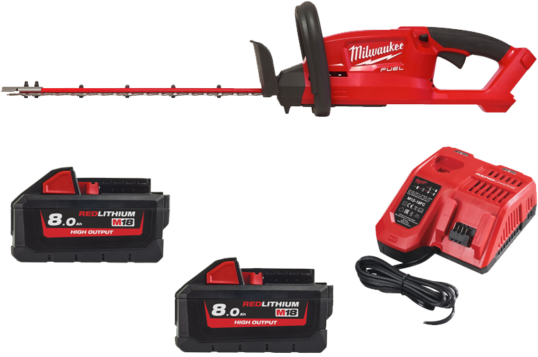 Акумуляторний кущоріз шина 45 см Milwaukee M18 FHT45-802 4933480113 Одеса - фото 9