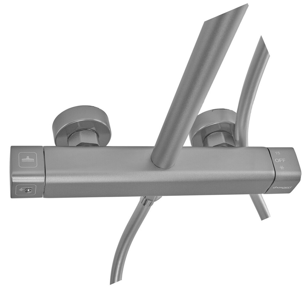 Душова колона зі змішувачем з алюмінію CHAMPION PBC-009-J SILVER, 3 режими (CH6547) Київ - фото 9