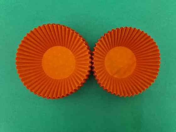 Тартолетка для чізкейк "Кругла помаранчева"D55 H42,5 (100шт)/140/ (1 уп.) Харків