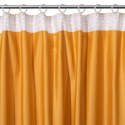 Штора Ardesto велюр 100% полиэстер,150х270 см желтый (ART1030YE) Винница - изображение 4