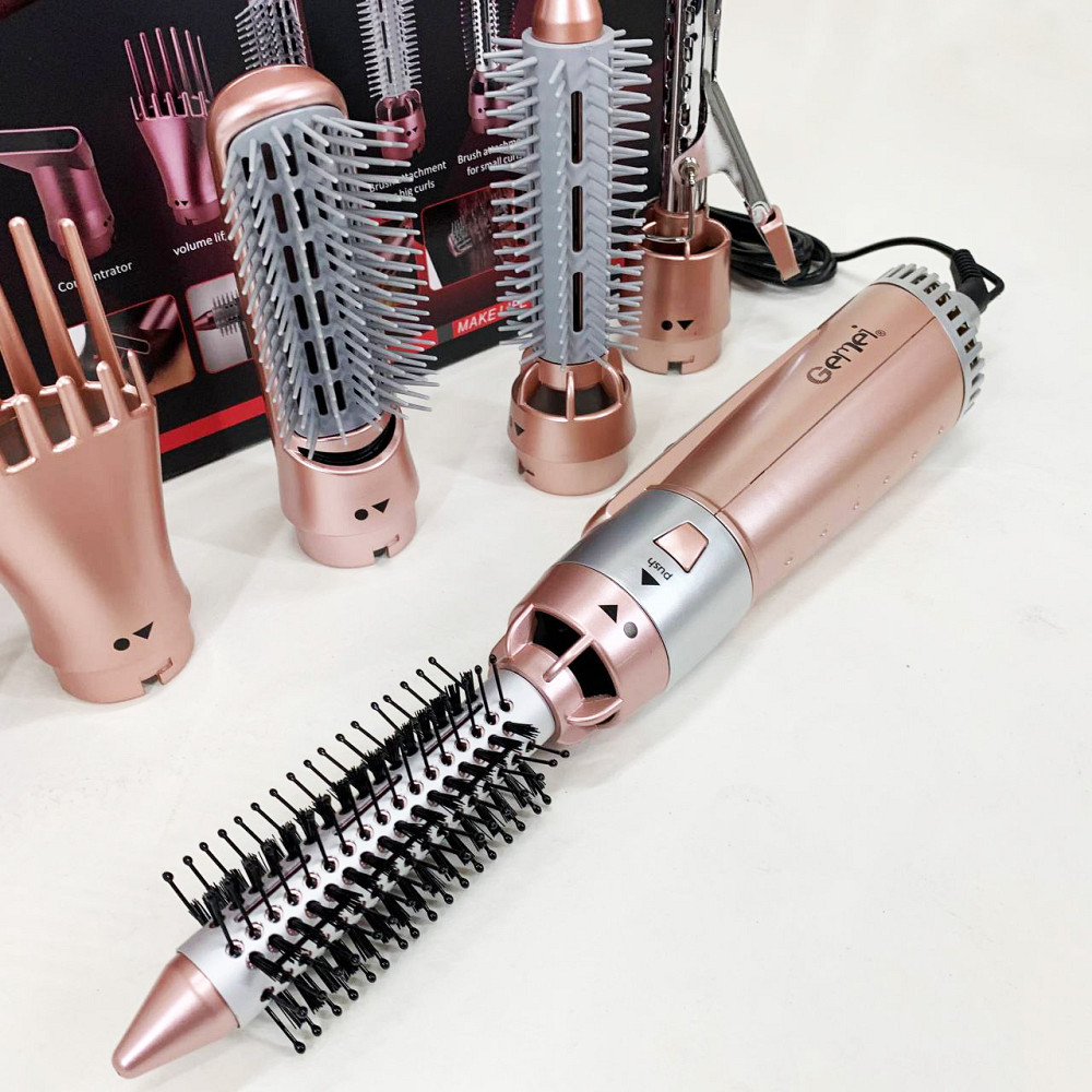 Фен для волос с насадками универсальный, Фен для объемной укладки Классический волос FD-62 Львов - изображение 10