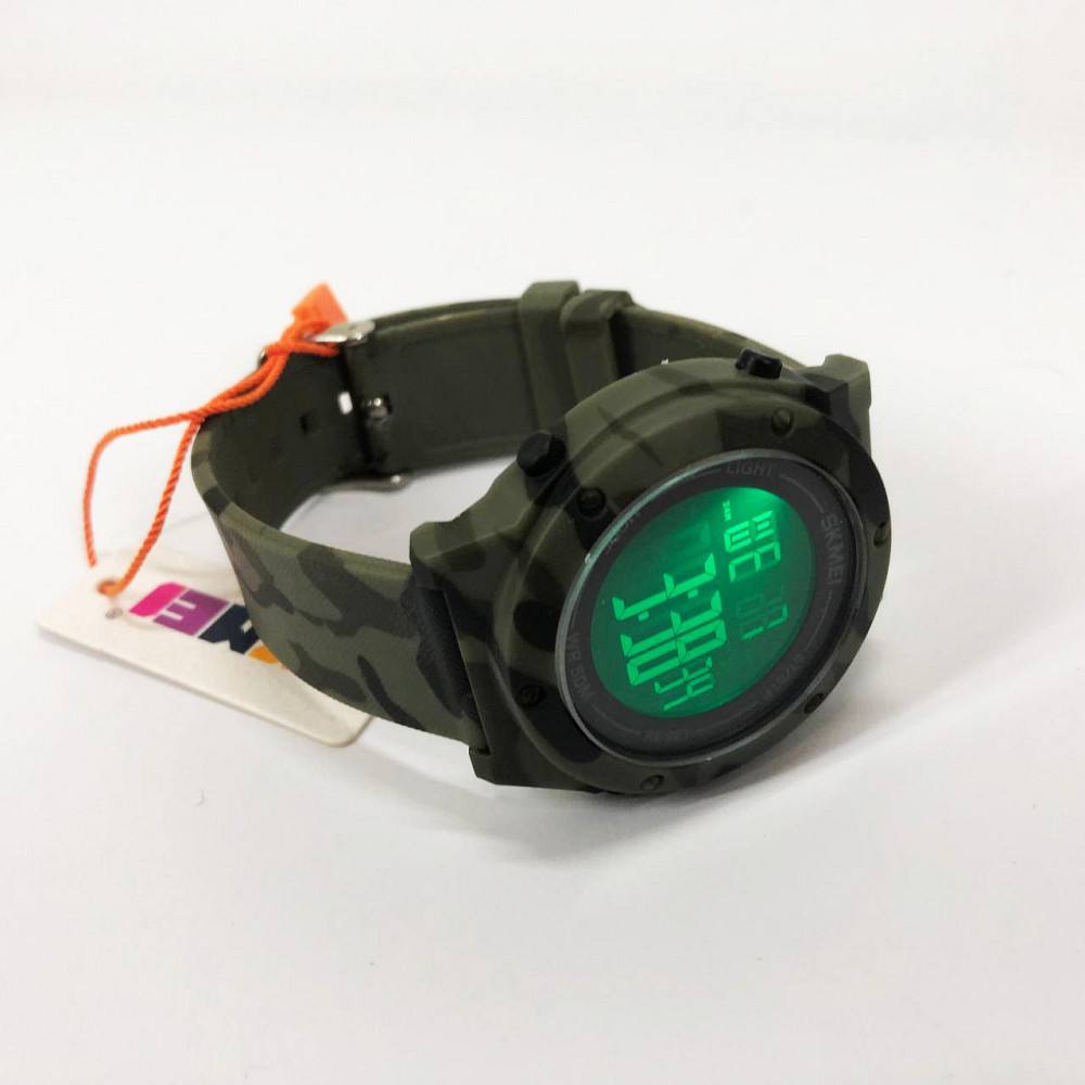 Військовий годинник з батарейкою SKMEI 1772CMGNBK, Годинники спортивні скмей, Армійський DS-710 годинник топ Київ - фото 6