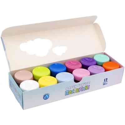 Гуашеві фарби Школярик Пастельні 12 кольорів (301118001-UA) Вінниця