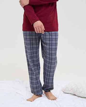 Чоловіча піжама зі штанами в карту — Weekend Tom John 93426 M Київ