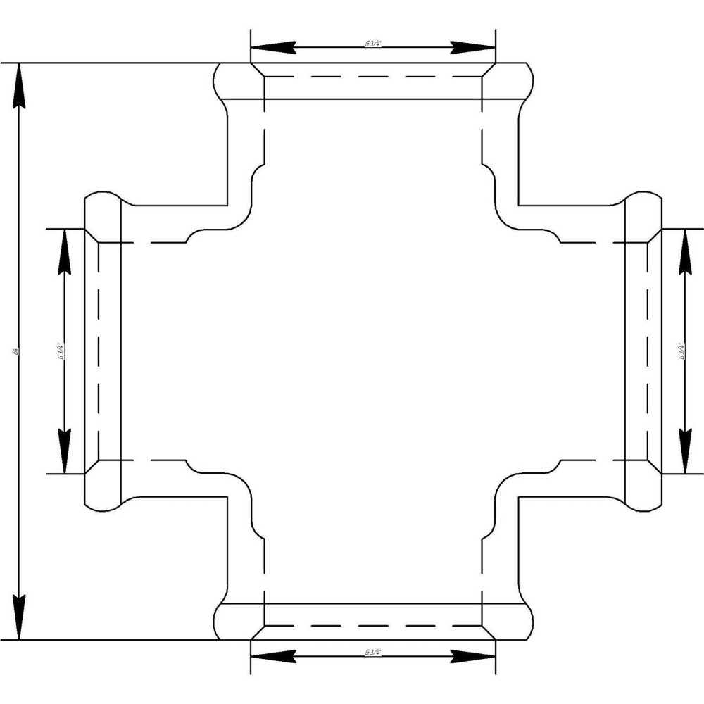 Хрестовина VIEGA 3180 3/4″ ВВВВ (320621) (000002817) Київ - фото 2
