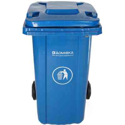 Контейнер для мусора Домівка 120L-B Синий 120 л (000033128) Винница