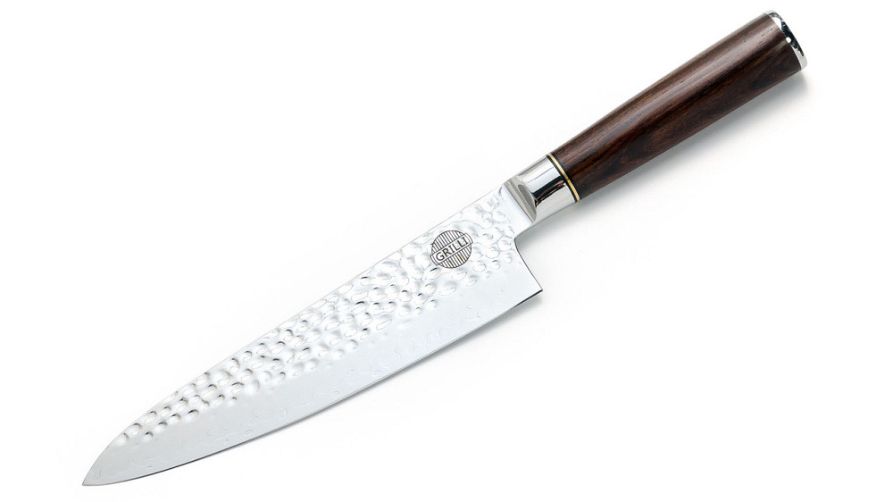 Профессиональный нож шеф повара из дамасской стали Chefs Knife 20,5 см GRILLI 88815 Код: 012181 Ровно - изображение 1