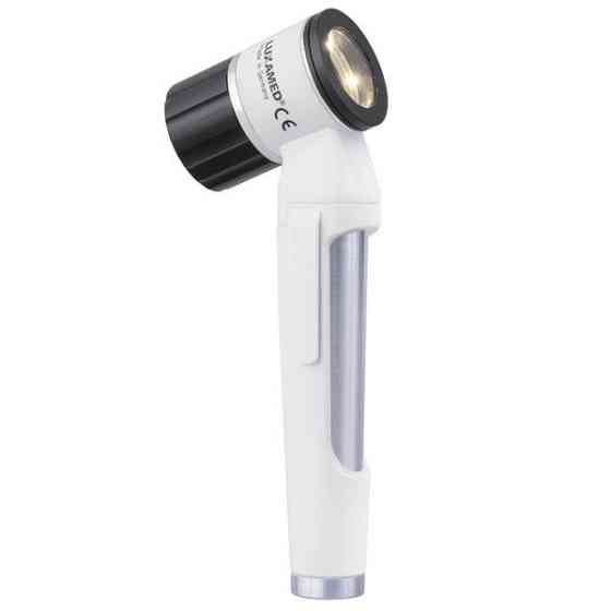 Дерматоскоп LuxaScope LED 2.5В, диск без шкалы, белый, Luxamed Днепр