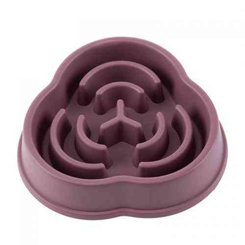 Миска-лабиринт WahoPet slow feeder пластиковая, коричневый Винница