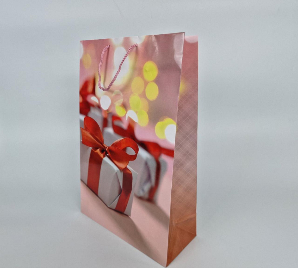 Пакет бумажный гигант вертиркальный (30х42х12)(артGV-097) (12 шт) Харьков - изображение 4