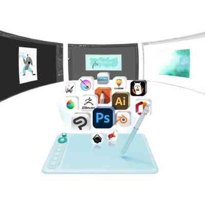 Графический планшет Parblo Intangbo X7 Green (INTANGBOX7G) Винница