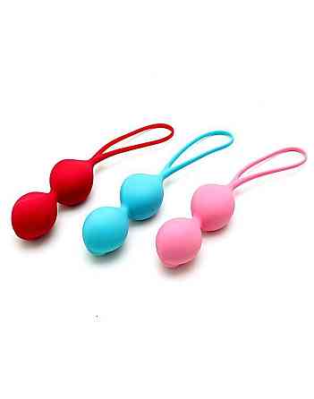 Вагинальные шарики Satisfyer V Balls (3 пары), диаметр 3,4см, масса 79-114-150г, монолитные Sex Aura Киев