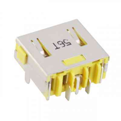 Роз'єм живлення ноутбука для Lenovo PJ579 (rectangle + center pin) Универсальный (A49058) Вінниця