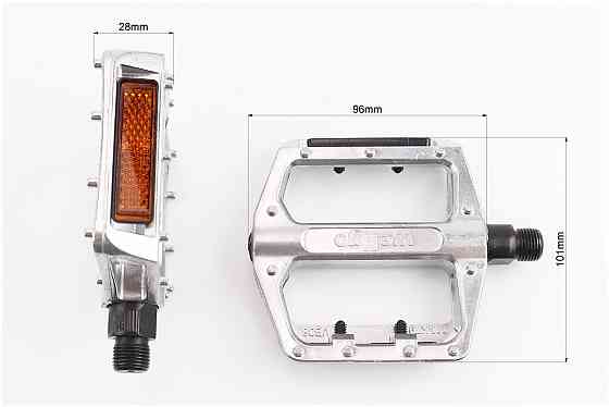 Педалі BMX 9/16" (109x100.5x26mm) алюмінієві, B087DU Київ