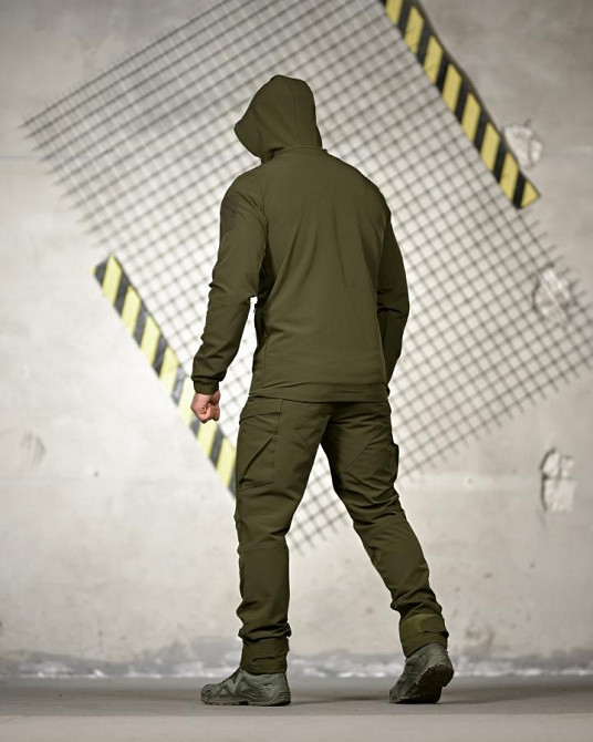 Еластичний тактичний костюм agony олива ВТ6860 Одеса - фото 15