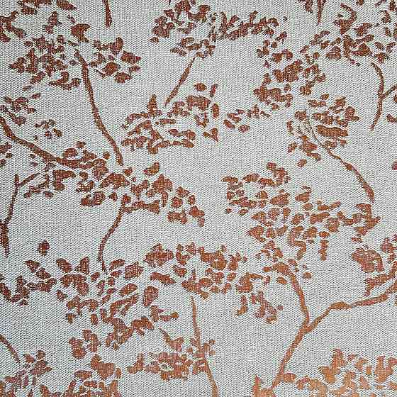 Шпалери вінілові на флізелін Marburg New Spirit Schoner Wohnen листя гілки золотисті квіти на сіро рожевому Київ