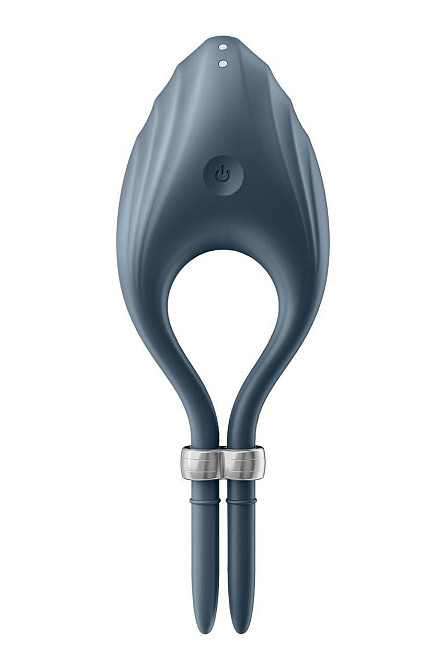 Ерекційне віброкільце-ласо Satisfyer Duelist Dark Blue, 10 режимів, потужний мотор Sex Aura Київ - фото 3