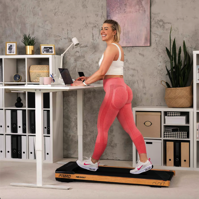 Бігова доріжка тренажер для кардіо та фітнесу Primo Електрична бігова доріжка Київ - фото 13