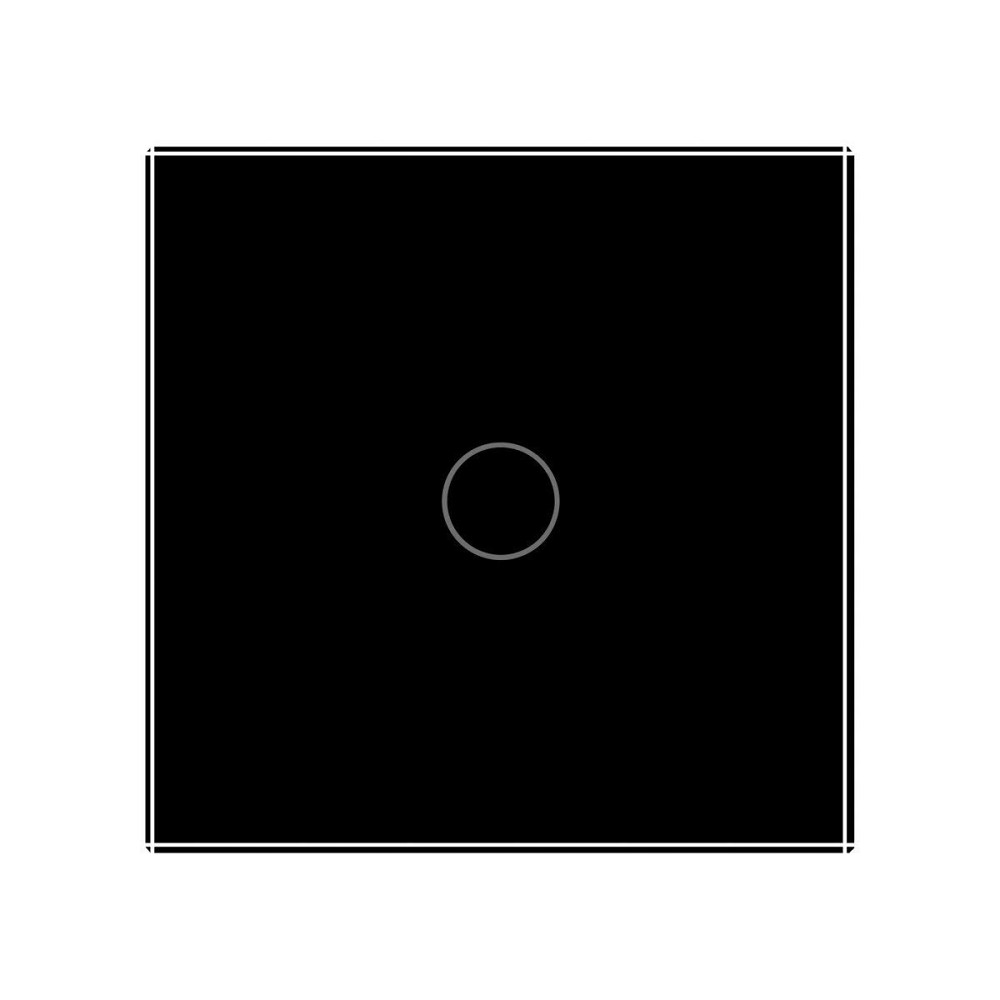 Сенсорний вимикач таймер Вимикач з реле часу LIVOLO чорний матове скло Коломия - фото 7