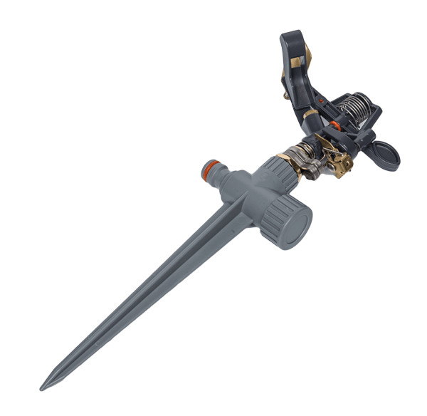 Дощувач імпульсний секторно-круговий на кілочку ø27м BRADAS Польща Київ - фото 1