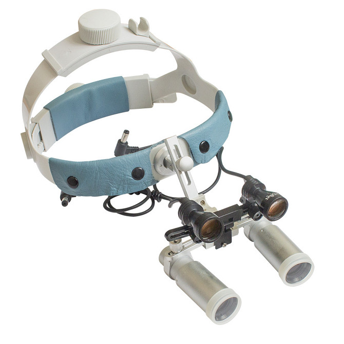 Бінокулярний збільшувач ECP-6,0x-R ErgonoptiX Комфорт Призматик з освітлювачем D-Light Duo HD Дніпро - фото 1
