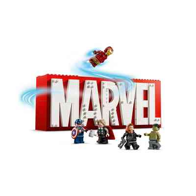 Конструктор LEGO Super Heroes Логотип і мініфігурки MARVEL (76313) Вінниця