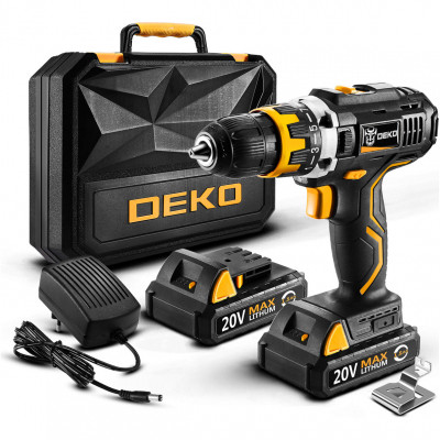 Шуруповерт Deko GCD20DU2-S6 (13521) Вінниця - фото 1