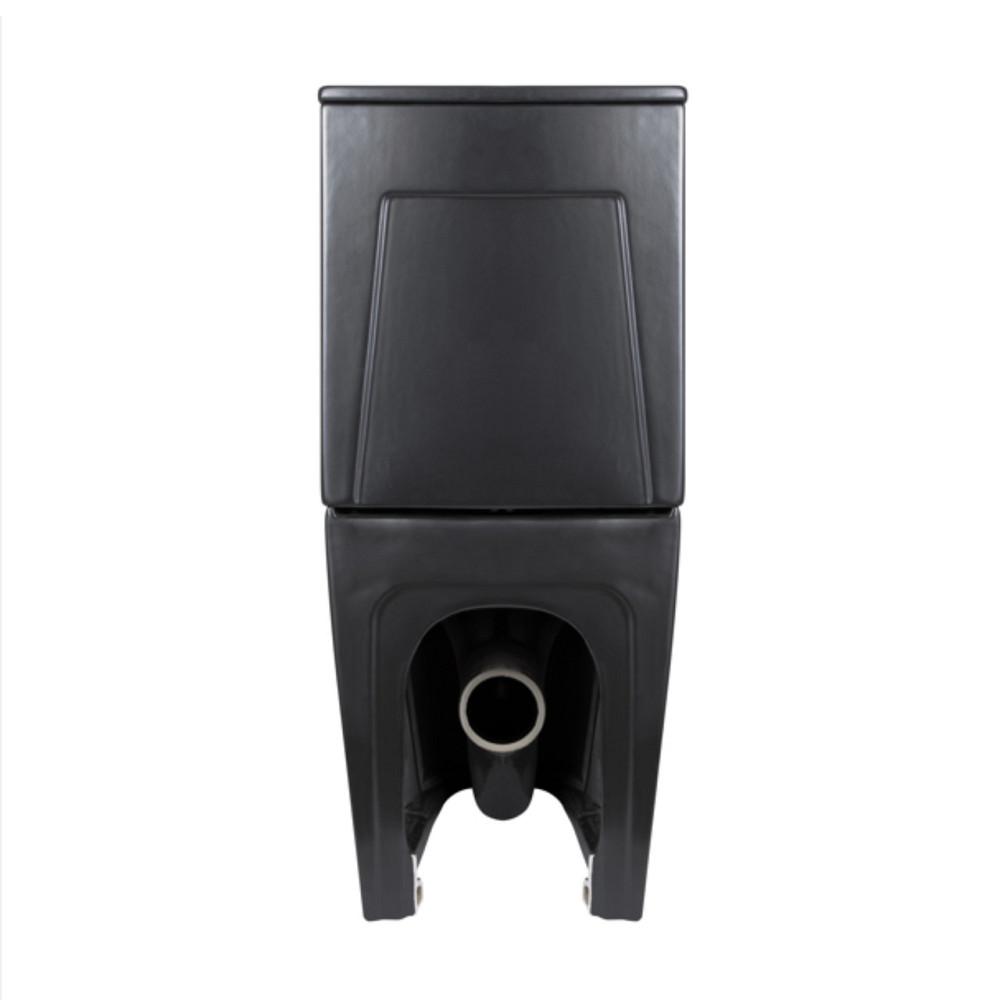Унітаз підлоговий Qtap Scorpio Ultra Quiet безобідковий із сидінням Soft-Close MATT BLACK QT14226088AMB Київ - фото 7