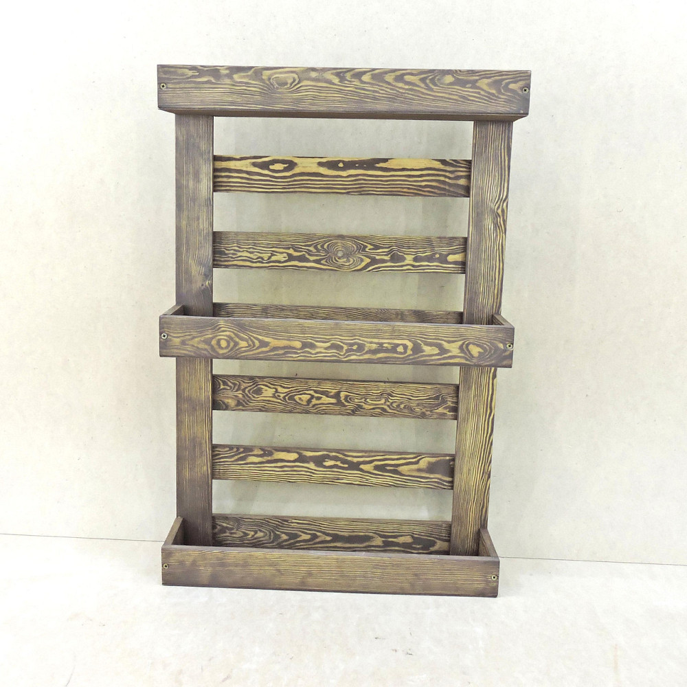 Полиця настінна для квітів "Табоан" капучино Миколаїв - фото 3