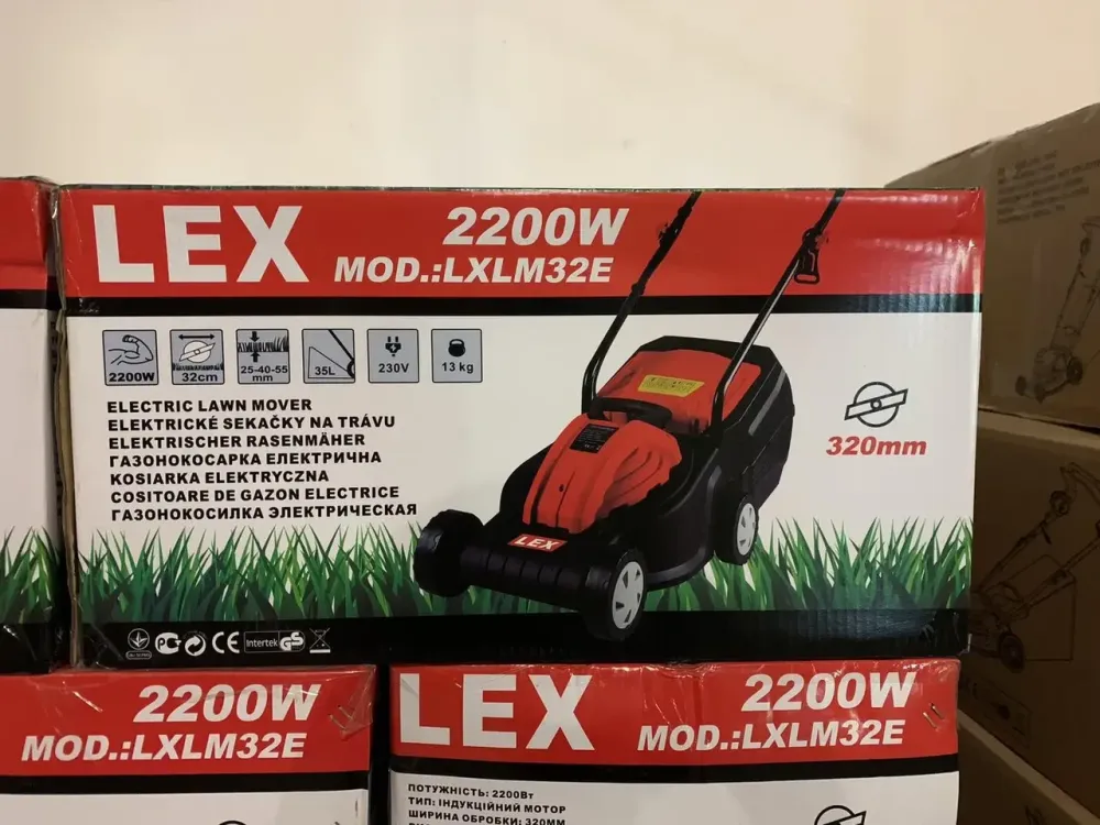 Газонокосарка електрична LEX LXLM32E,Електричні газонокосарки 2200 Вт,Газонокосарки 320 мм Асинхронний двигун Львів - фото 8