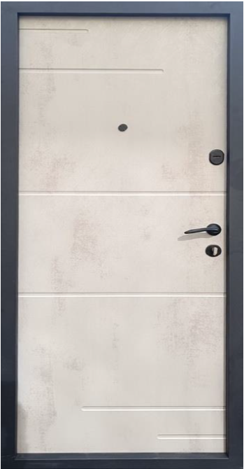 Двері вхідні Бастіон Кордон Кришталь Оксид темний / Оксид світлий 860х2050 мм Київ - фото 2