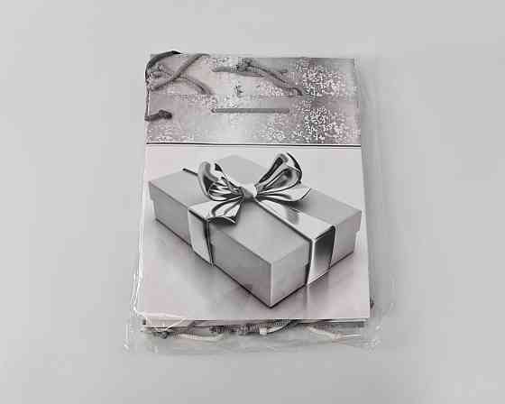 Пакет паперовий подарунковий квадратний 23*24*10 (артKV-189) (12 шт.) Харків