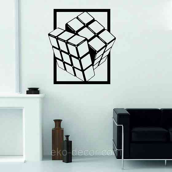Декоративное настенное Панно «Куб» Декор на стену Киев