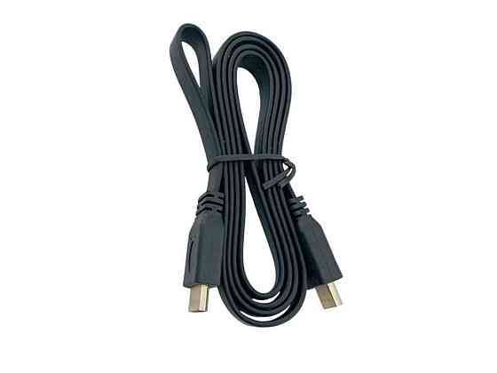 Кабель HDMI-HDMI плоский 1,5м в т.у. ТМ Gerlax Киев
