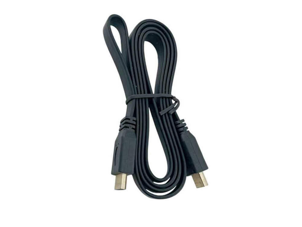 Кабель HDMI-HDMI плоский 1,5м в т.у. ТМ Gerlax Киев - изображение 1