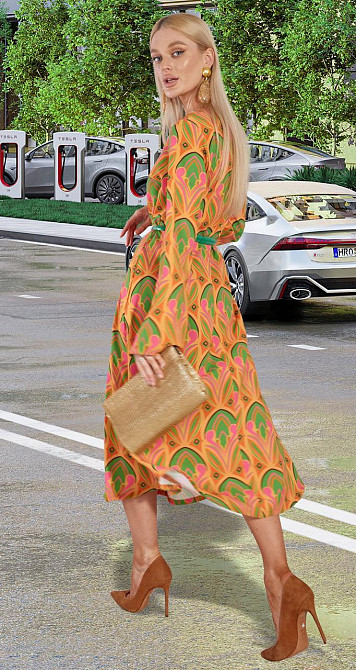 Вільне легке жіноче плаття (42) Київ - фото 2