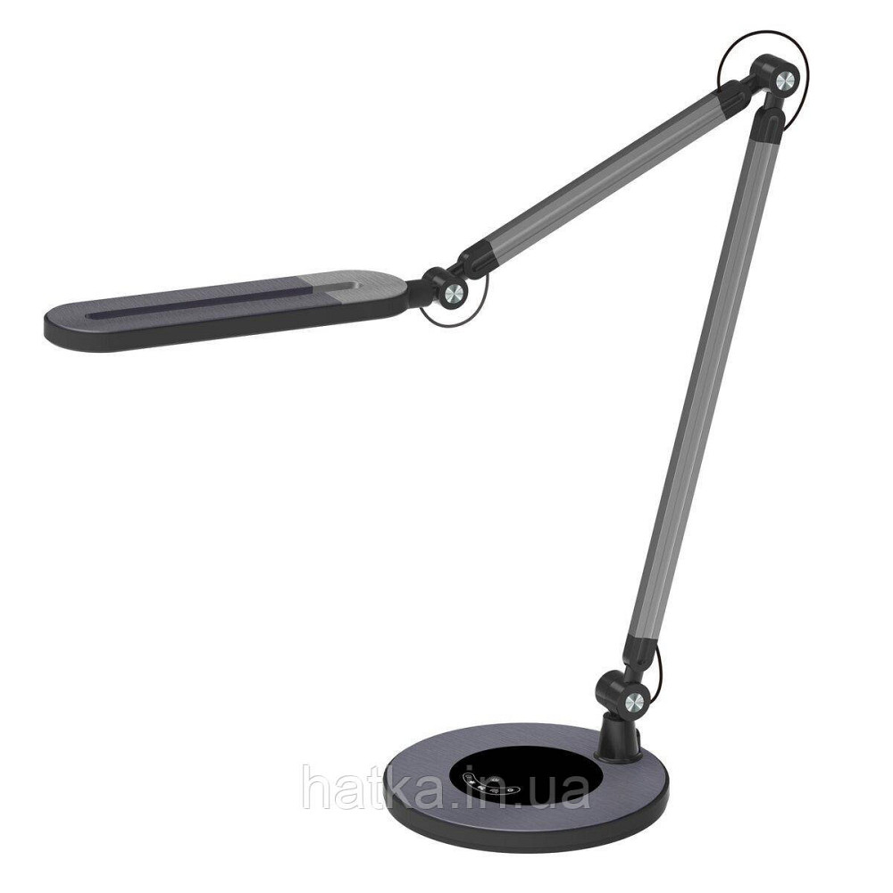 Лампа настільна світлодіодна гнучка Sirius BL-1221 чорна Київ - фото 1